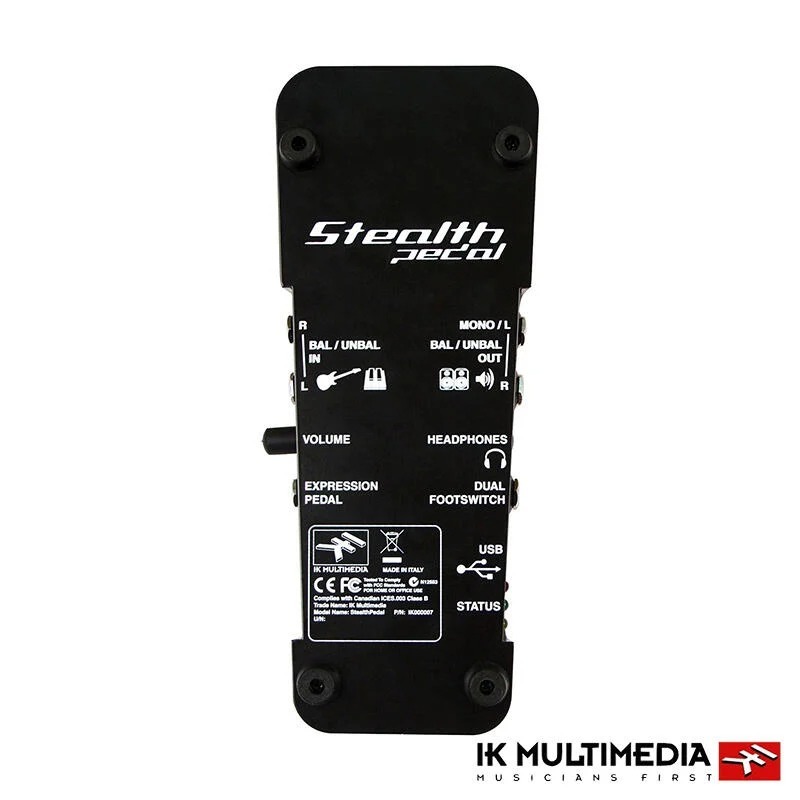 IK Multimedia iRig Stealth Pedal CS 踏板式 錄音介面 MIDI