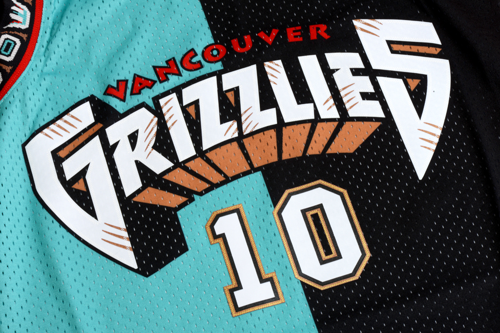 Mitchell & Ness 溫哥華灰熊隊 Mike Bibby Split 復刻 Swingman 球衣