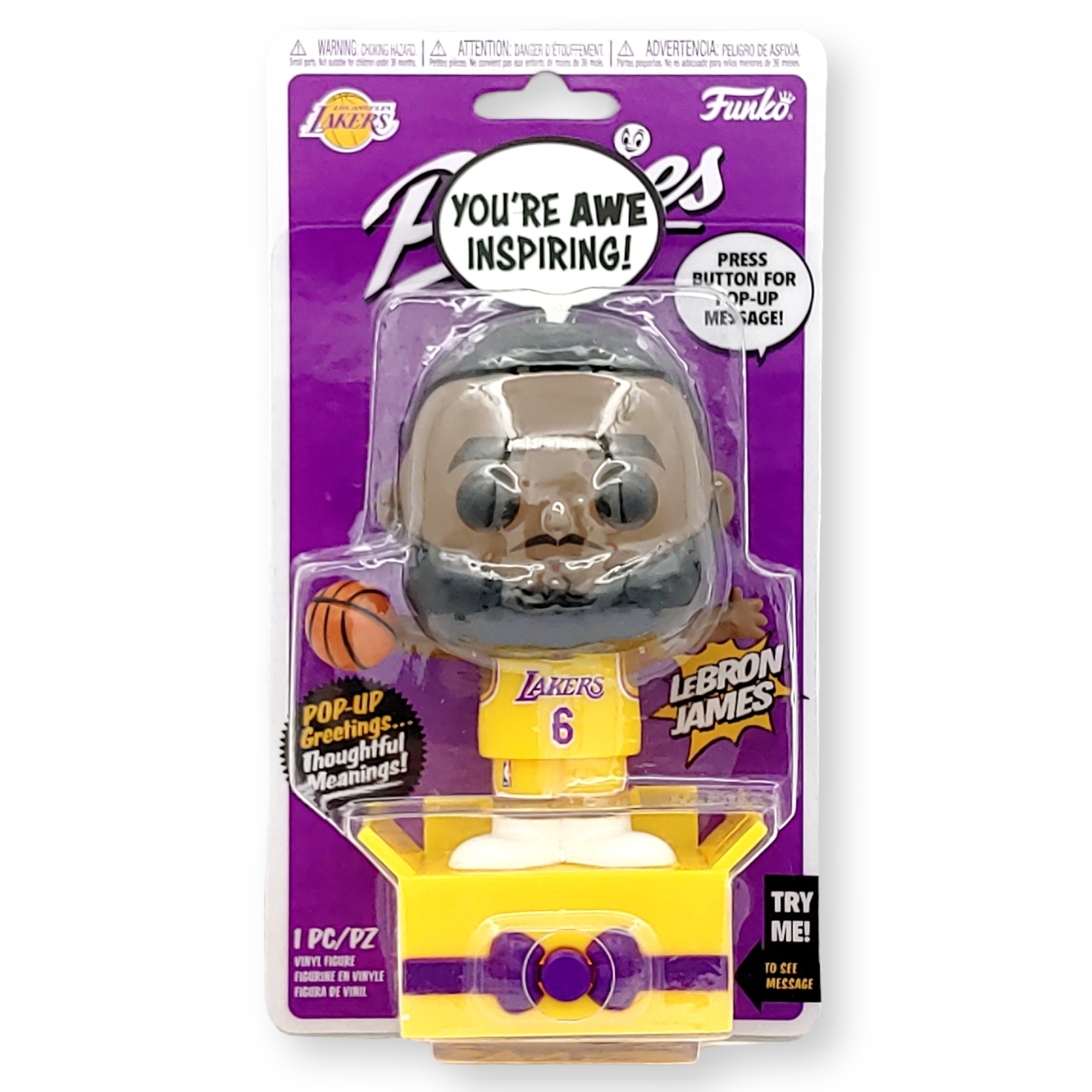 FUNKO<POPSIES>湖人勒邦占士(黃衫)