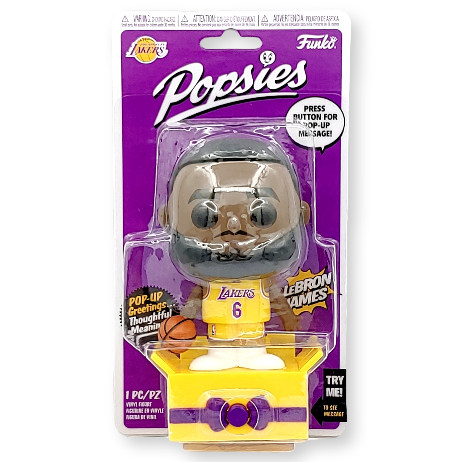 FUNKO<POPSIES>湖人勒邦占士(黃衫)