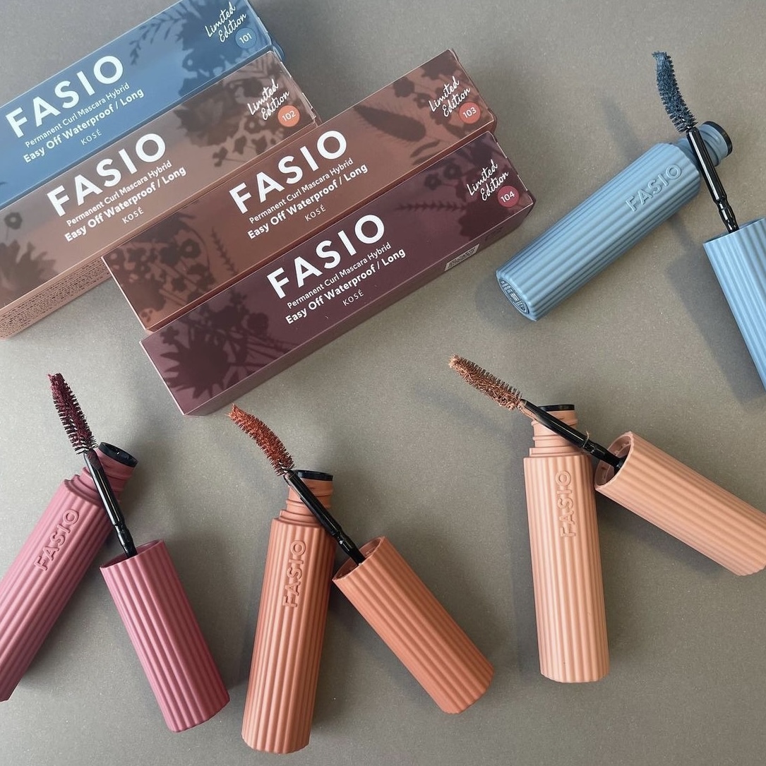 [限定] FASIO Permanent Curl Mascara Hybrid Long 纖長捲翹彩色睫毛膏