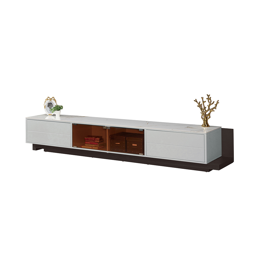 世佳6.6尺二抽岩板電視櫃(911)