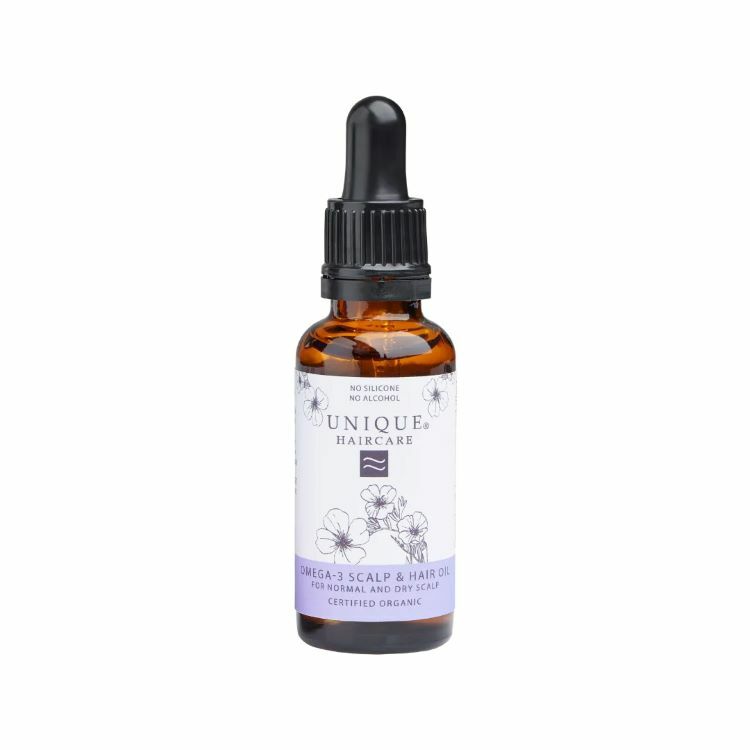 Unique  Haircare Omega-3 Scalp & Hair Oil