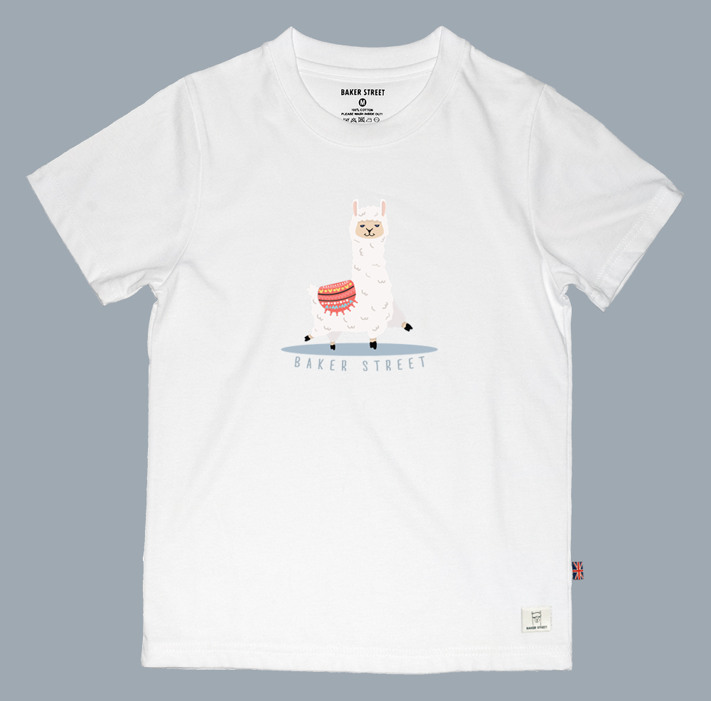 Andes Mts Alpaca 安地斯駝 童裝短T