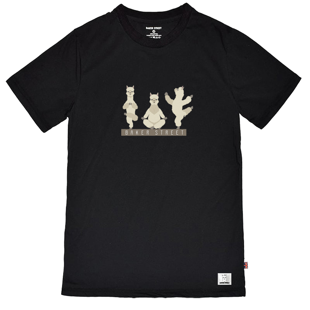 Yoga Alpaca 瑜珈駝 短T