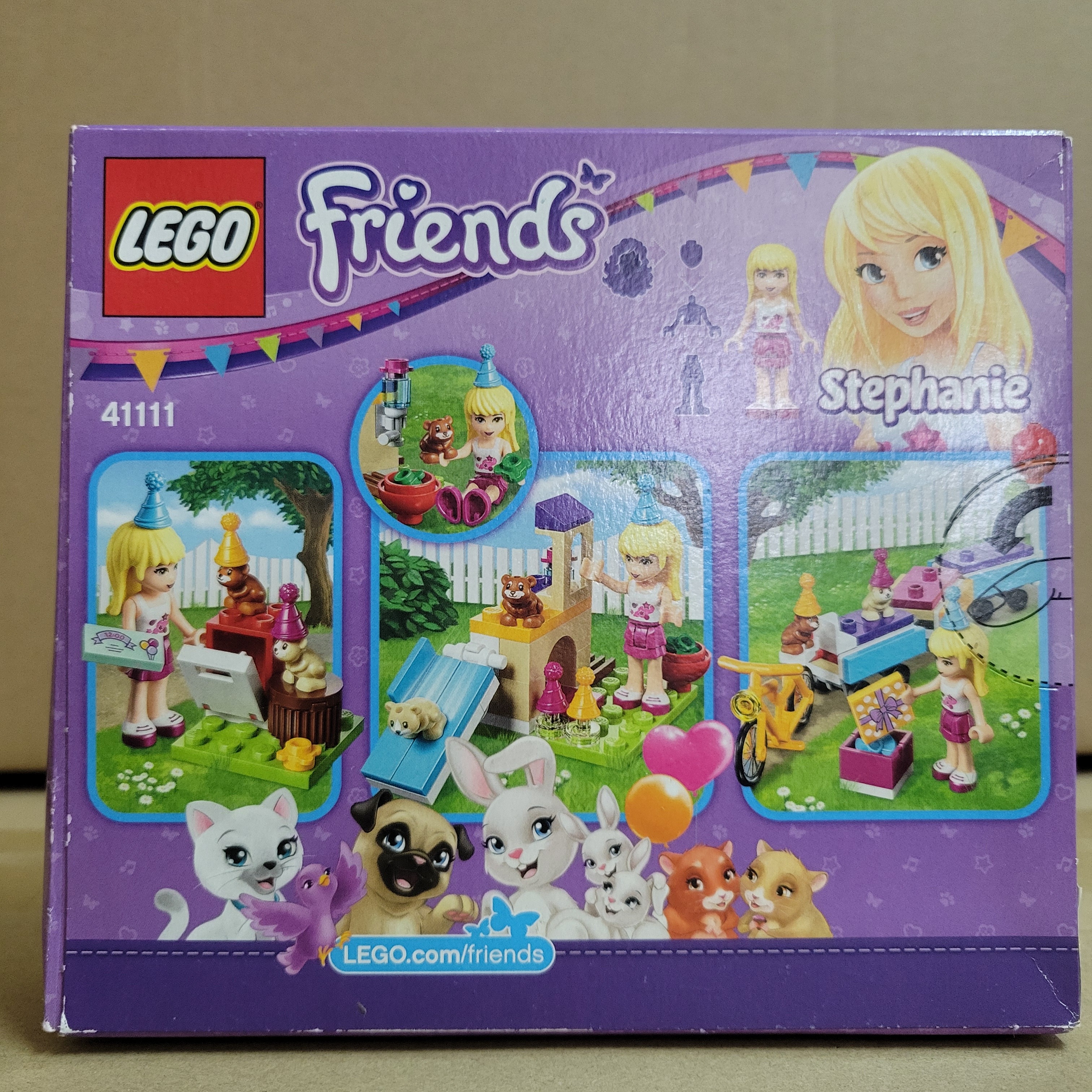 41111 Lego 樂高 有貼紙漬同盒小殘