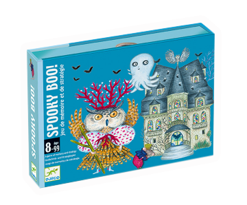 桌遊法國Djeco 小鬼嚇人 合作運算能力對戰遊戲 44324