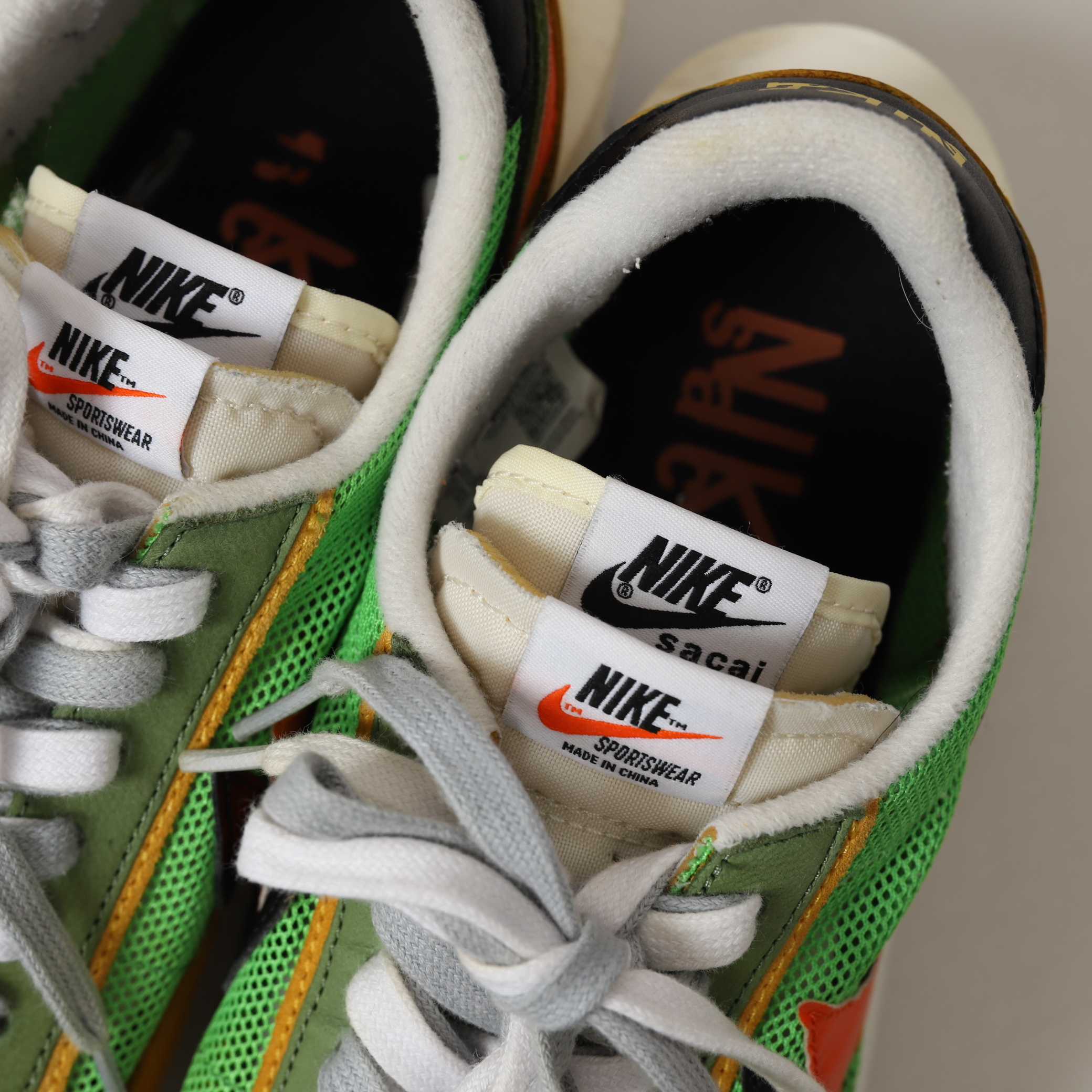 NIKE LD WAFFLE x SACAI 解構雙勾黃綠【BV0073-300】