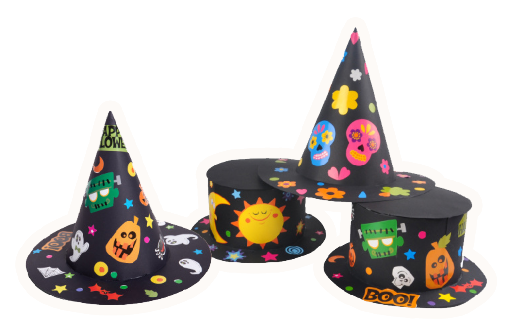 萬聖節手工DIY巫婆帽子材料包 MW1613