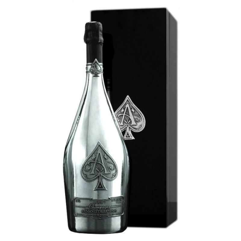 Armand de Brignac Ace of Spades Silver Blanc de Blancs (JR16.5) (Gift Box)