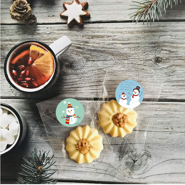 聖誕節裝飾不幹膠貼紙系列H207 -500貼 H207