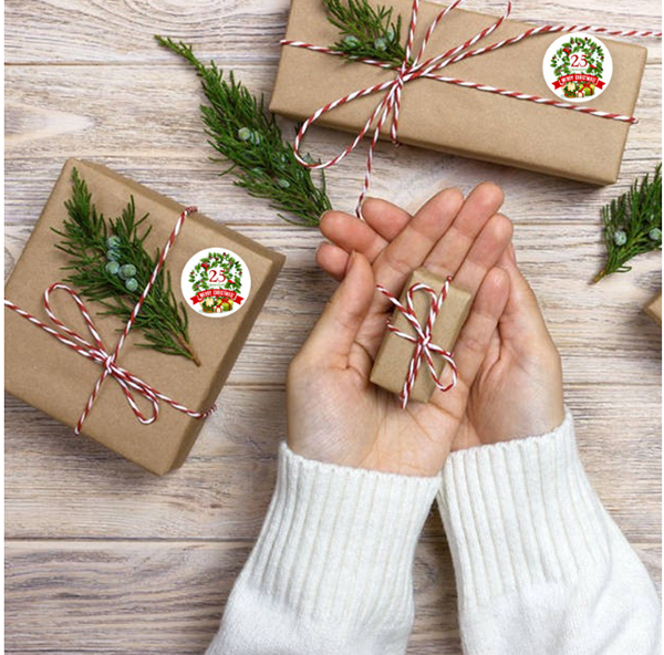 現貨區 聖誕節裝飾不幹膠貼紙系列KP21 -500貼 KP21