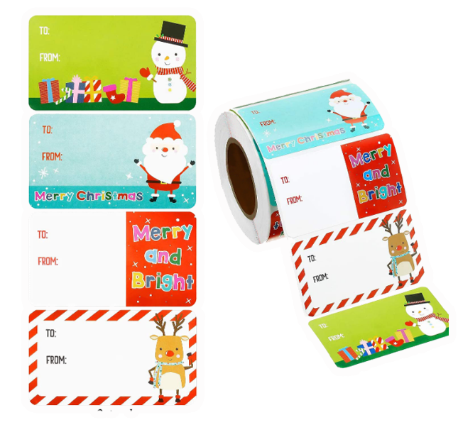 聖誕節裝飾不幹膠貼紙系列KP220 -500貼 B216