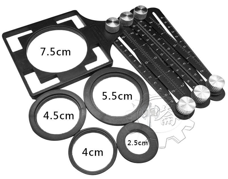 ＊中崙五金【附發票】多功能六折尺 開孔定位器 折疊尺 直角尺 四邊貼瓷磚定位尺 萬能四折尺