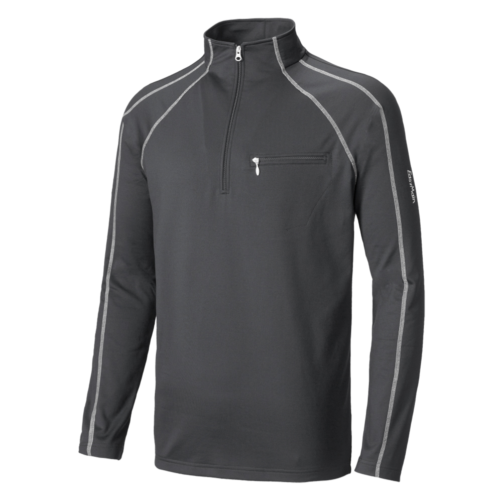 EasyMain 衣力美 SE20069 排汗快乾保暖長袖衫 男款 (2色) 排汗快乾/舒適透氣/彈性/內磨毛/登山健行/休閒 01EMS20069