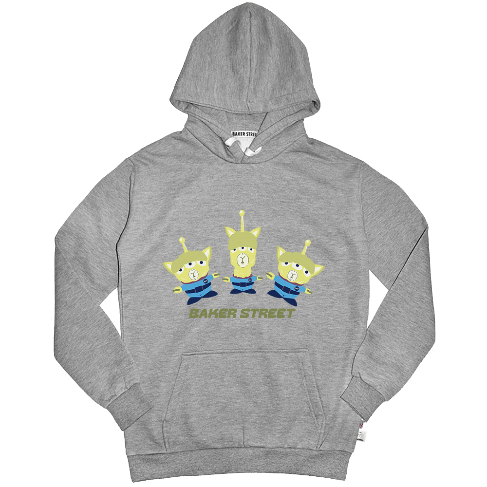 Three-Eyed Alpaca 三眼駝 高磅數長袖帽T