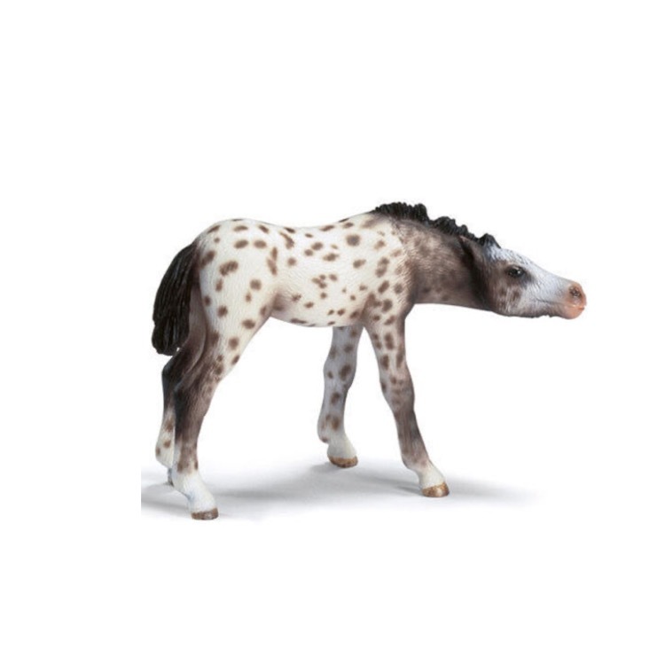 Knabstrupper Foal Suckling, Schleich, SC13619