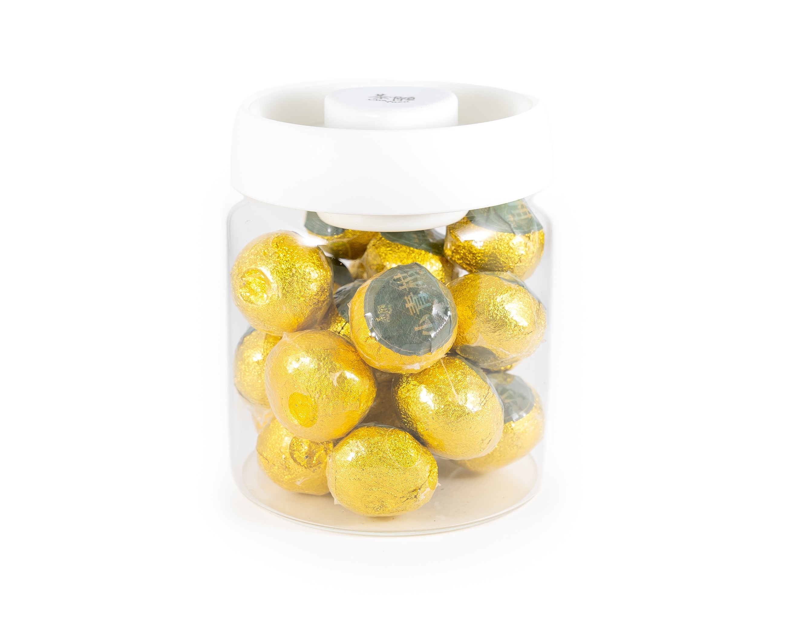 Cha Yuen - Vacuum Glass Tea Container White 500ml/900ml/1200ml