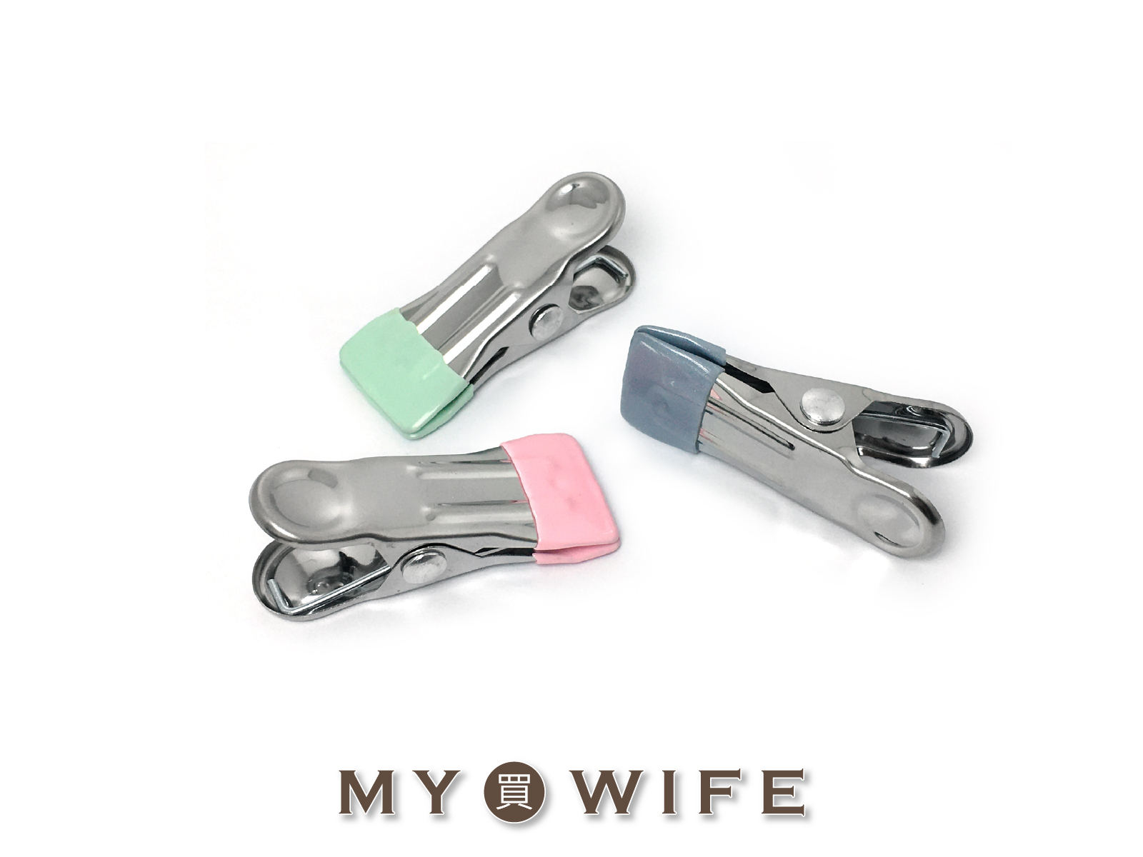 無痕防滑夾子(10入)_3色