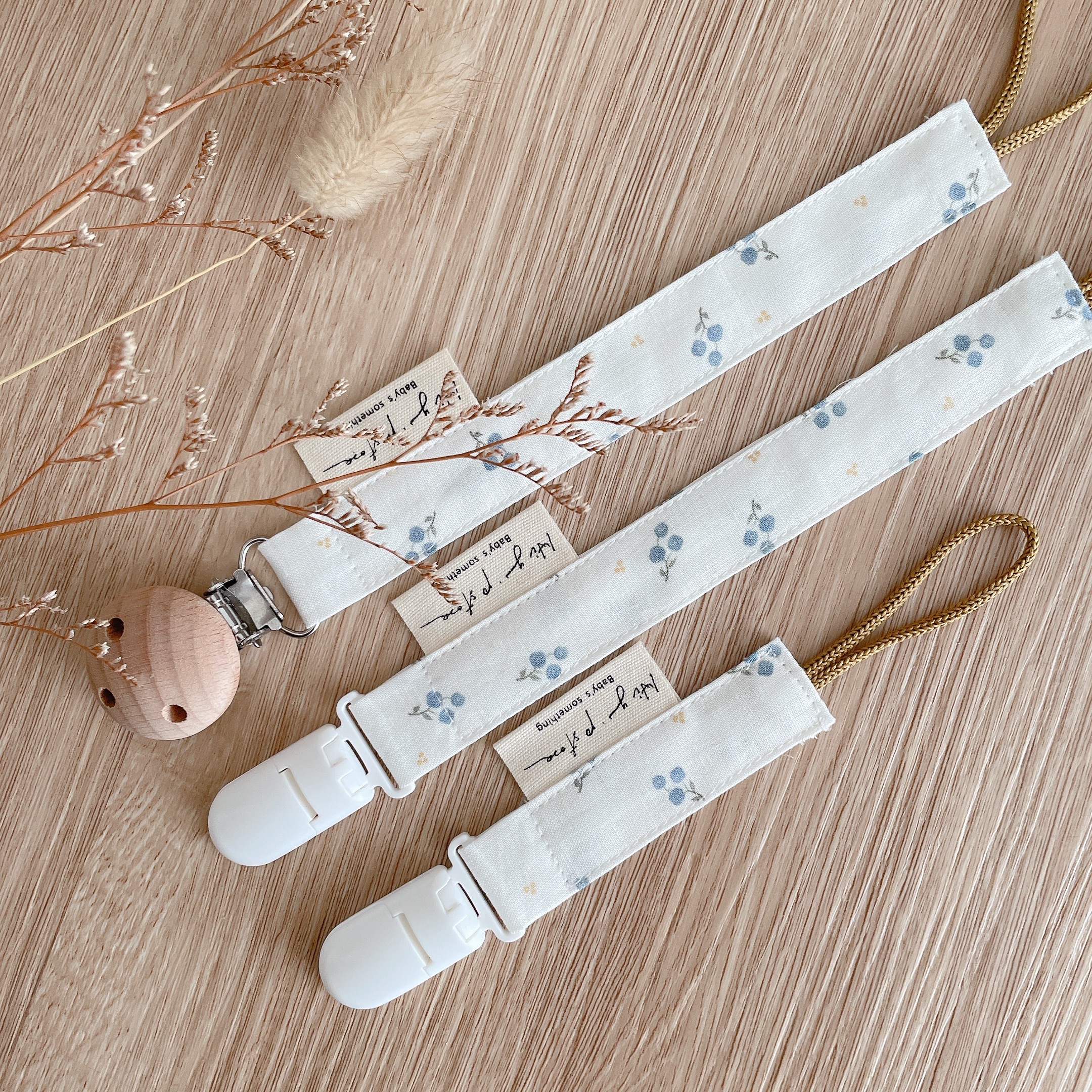 Hi Y.P store-櫸木夾-藍莓蕾絲