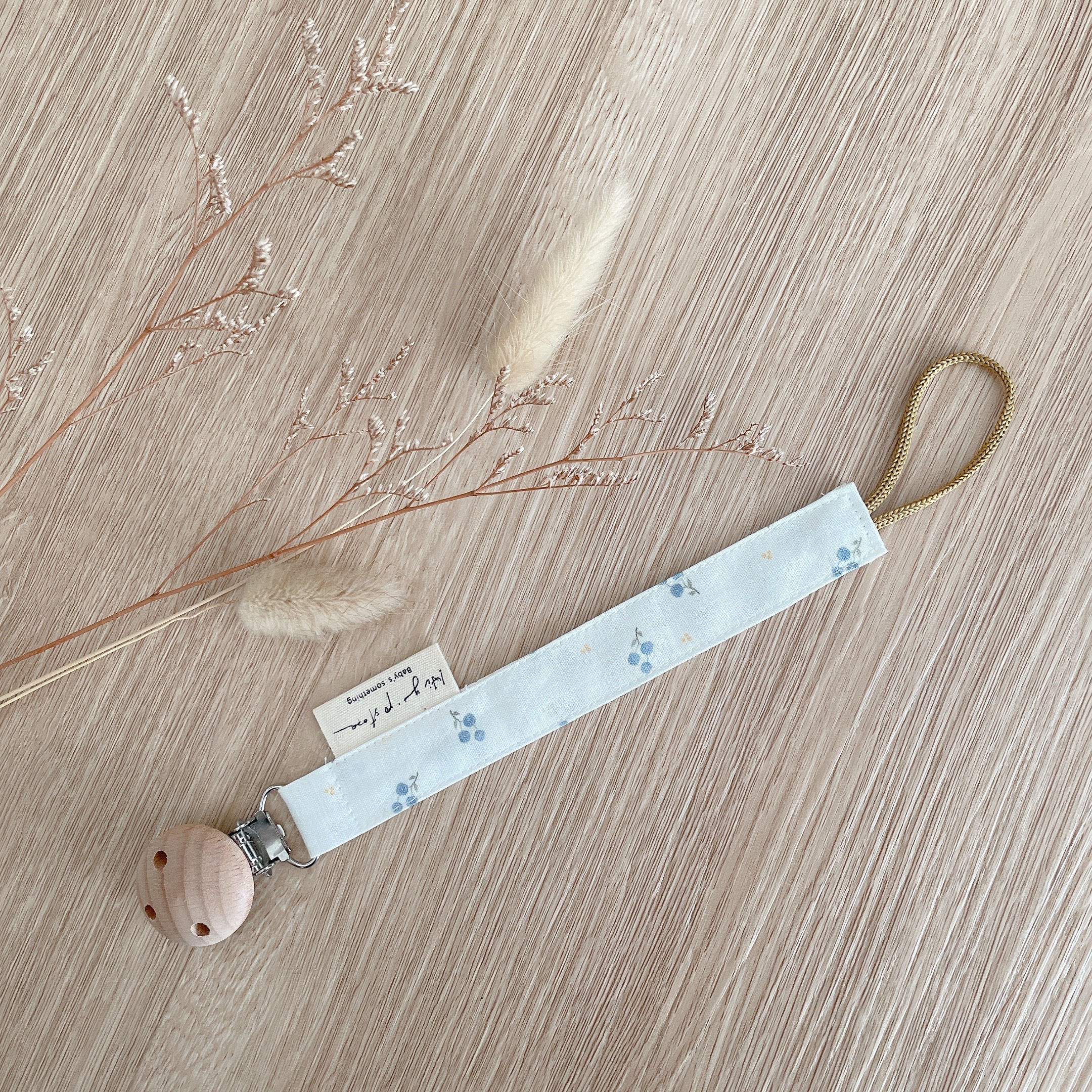 Hi Y.P store-櫸木夾-藍莓蕾絲