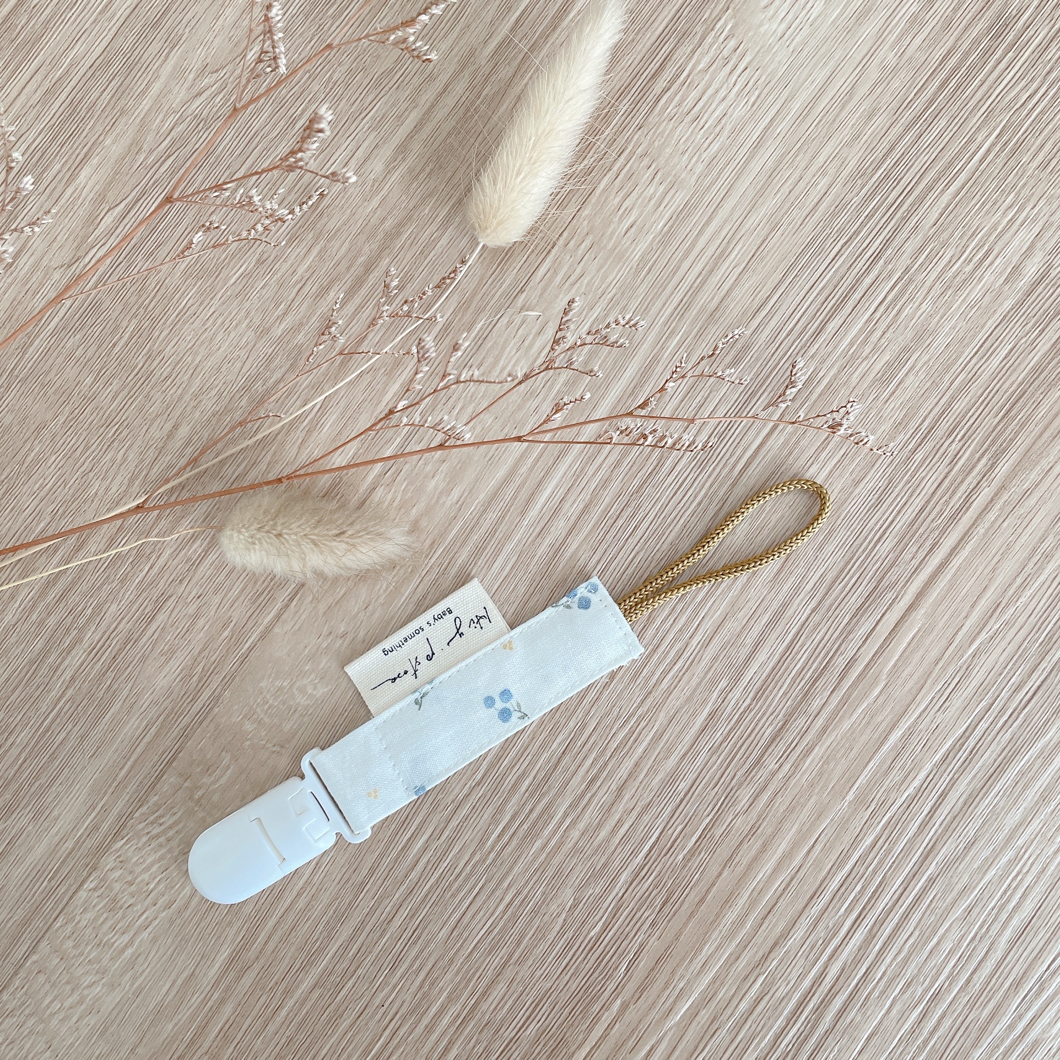 Hi Y.P store-短版鱷魚夾-藍莓蕾絲