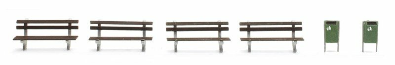 Artitec 387.244 HO規 Park benches 公園長椅組 A