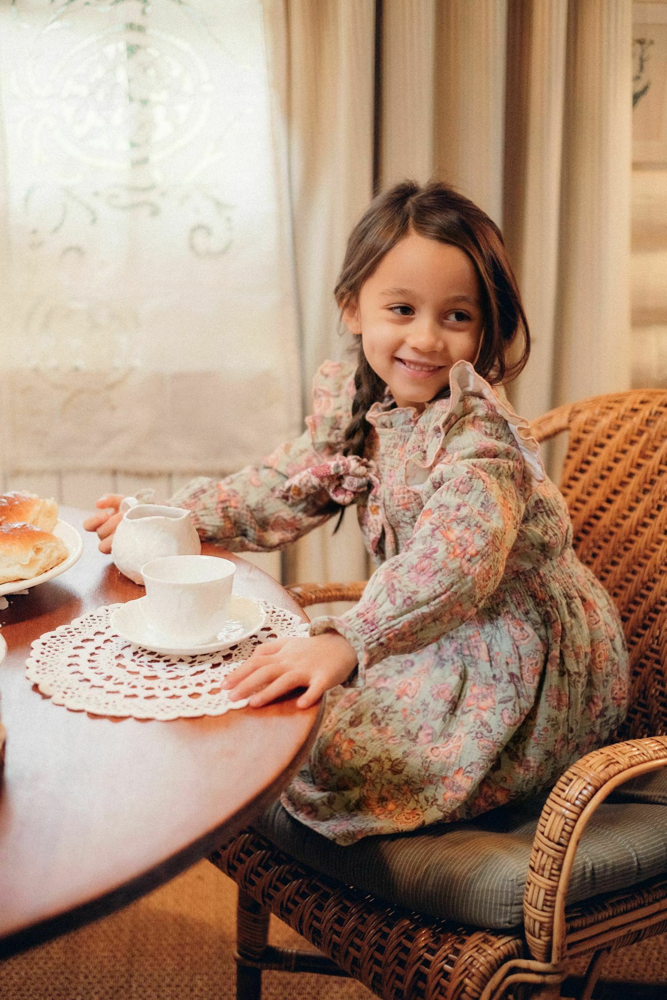 Louise Misha-Suzie Dress(Khaki Tropical Loon)