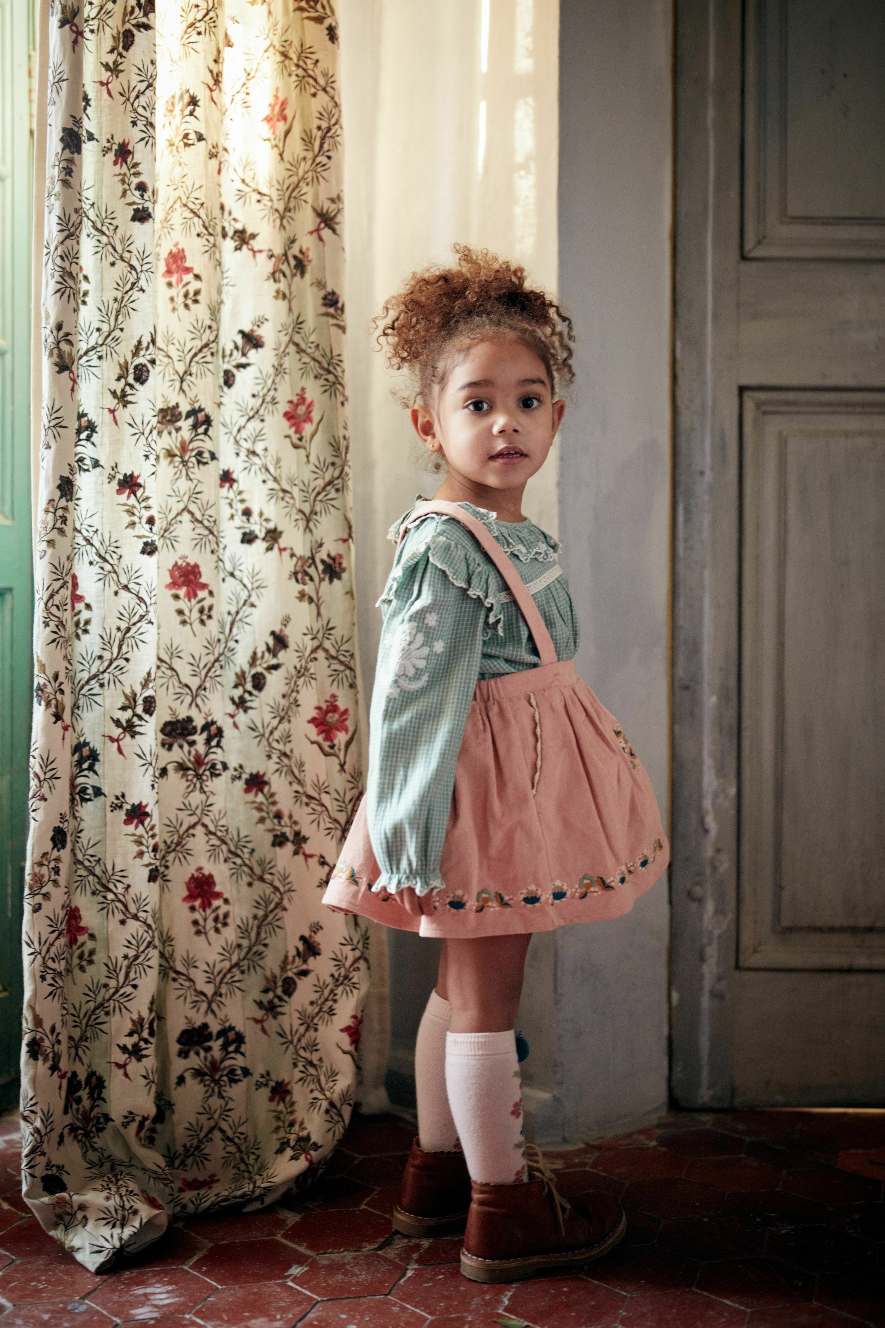 LOUISE MISHA│Carina Short Skirt吊帶裙．Light Sienna