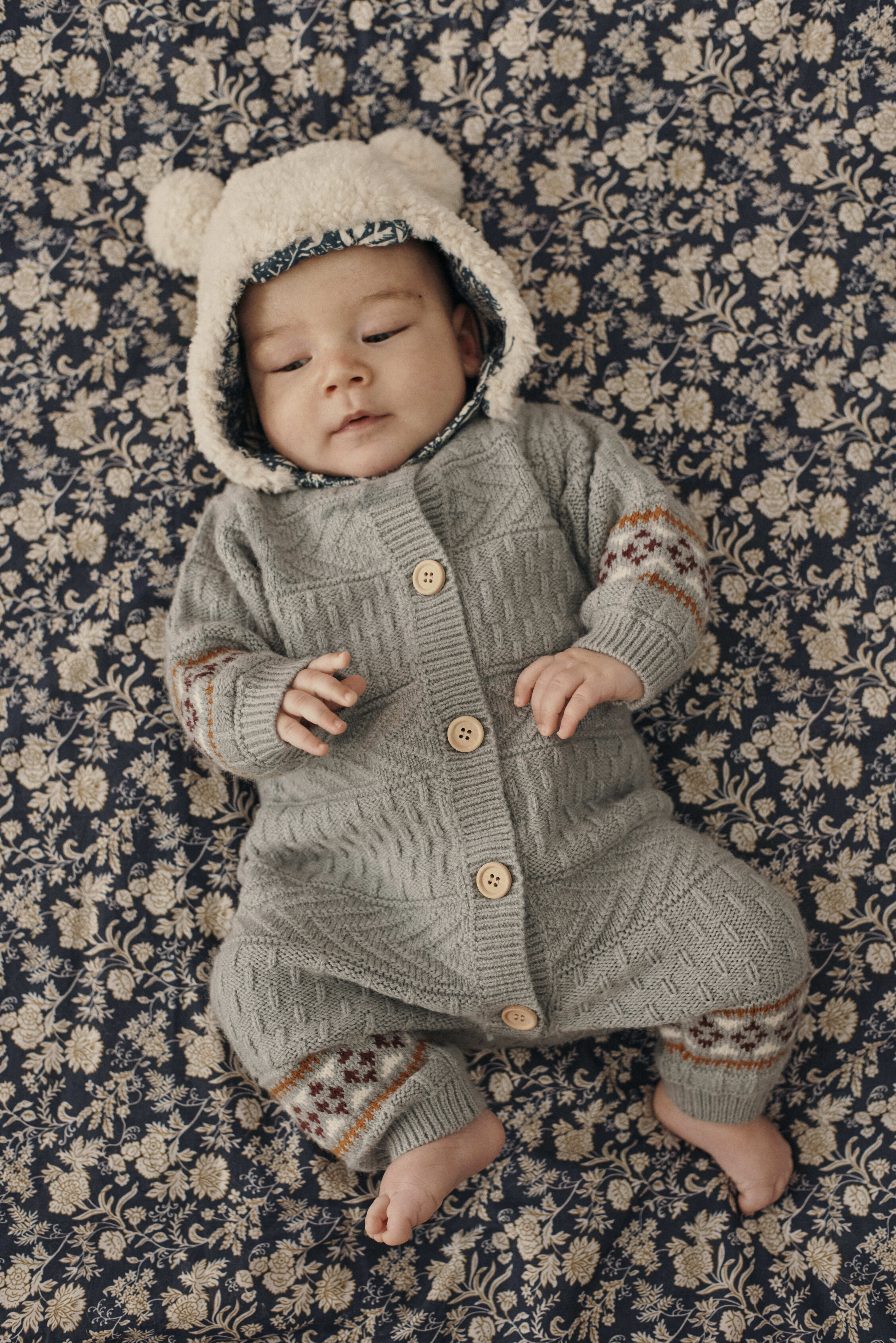 LOUISE MISHA│Noe Jumpsuits針織連身衣．Dark Cloud