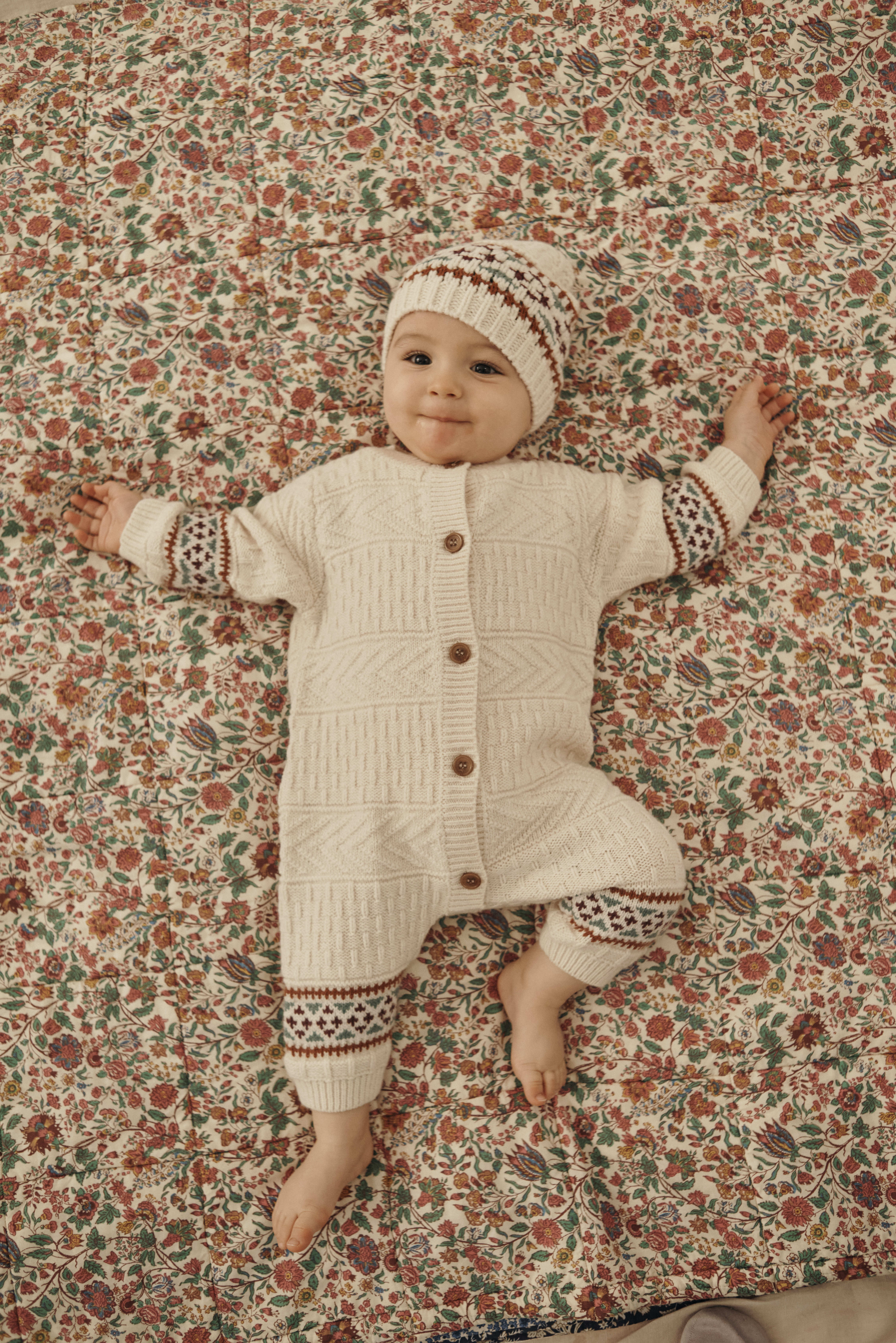 LOUISE MISHA│Noe Jumpsuits針織連身衣．Cream