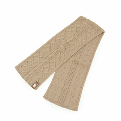 Sirotan ( 圍巾 / 針織小包 / 暖手套 ) -經典茶 海豹小白