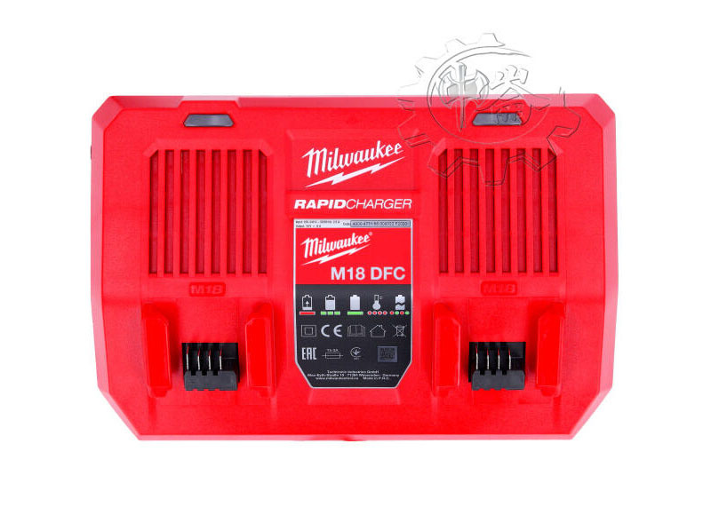 ＊中崙五金【缺貨中】美沃奇 18V 鋰電雙口快速充電器 M18DFC +選項:M18B5 M18HB8 M18HB3