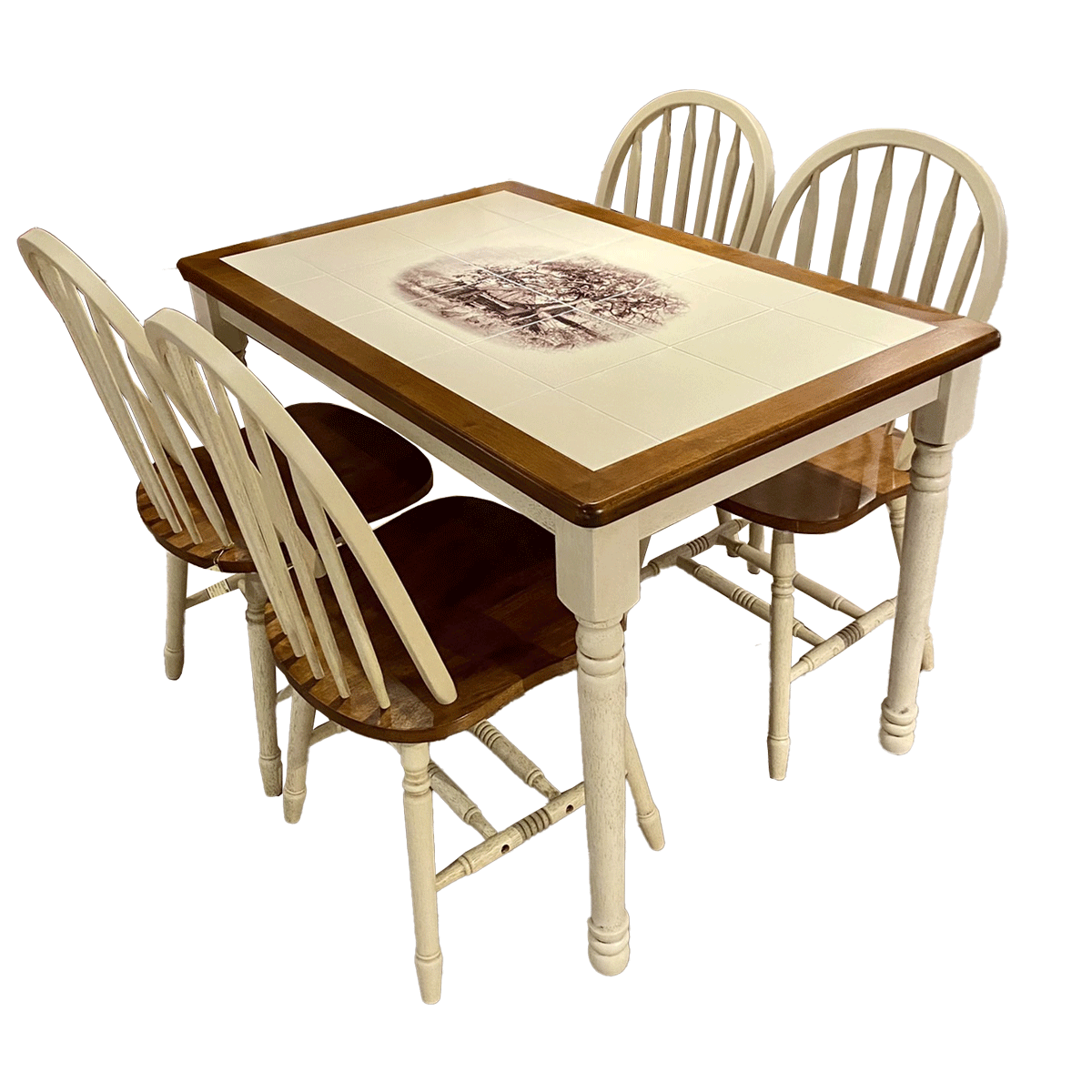 【CRV磁磚】大樹磁磚餐桌-113.5cm