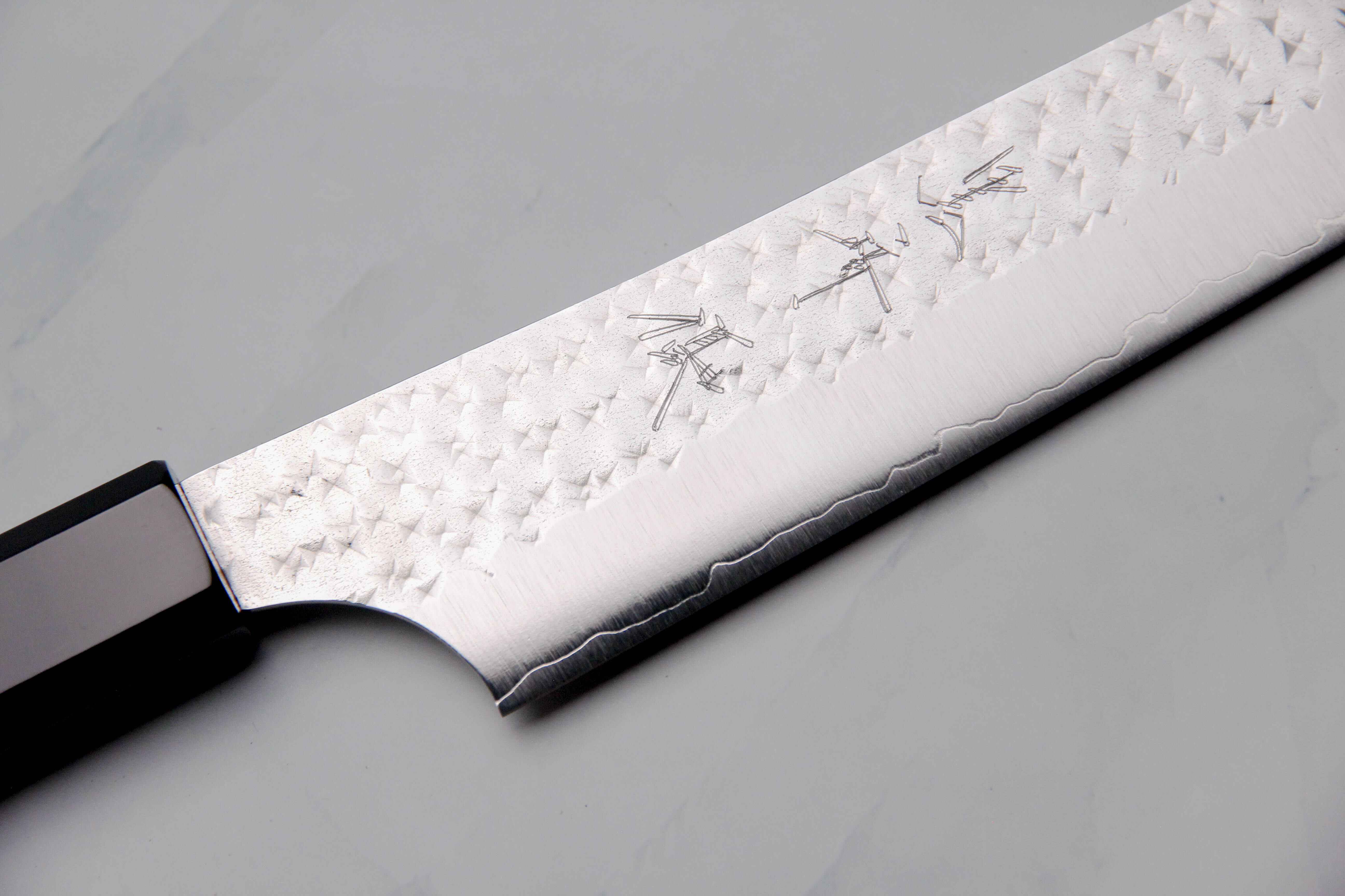 黑崎優閃光鋭SG2粉末鋼筋引240 mm 黑胡桃木柄
