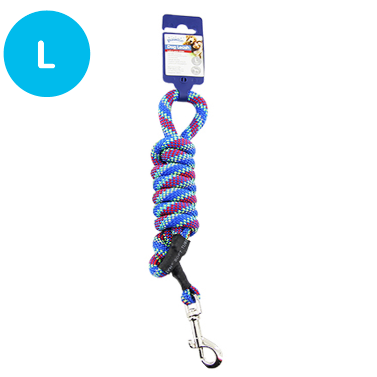 Pawise丨反光圓拖帶-藍色 (L) (NO.13553)