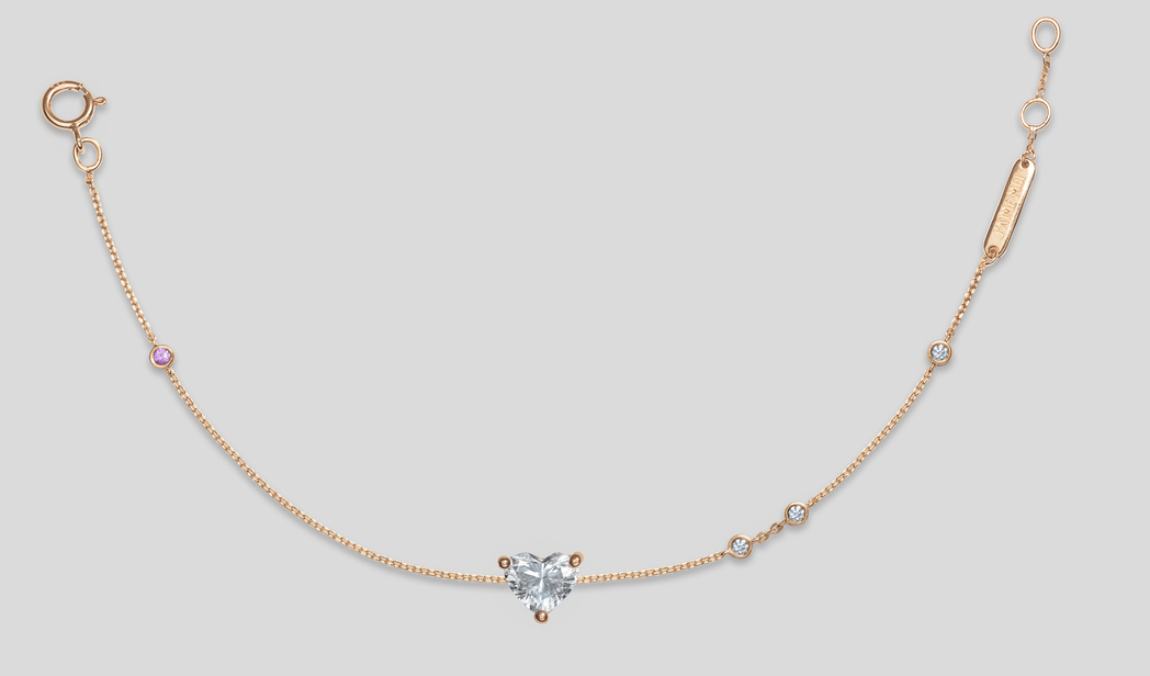 Sweet Heart Diamond Bracelet