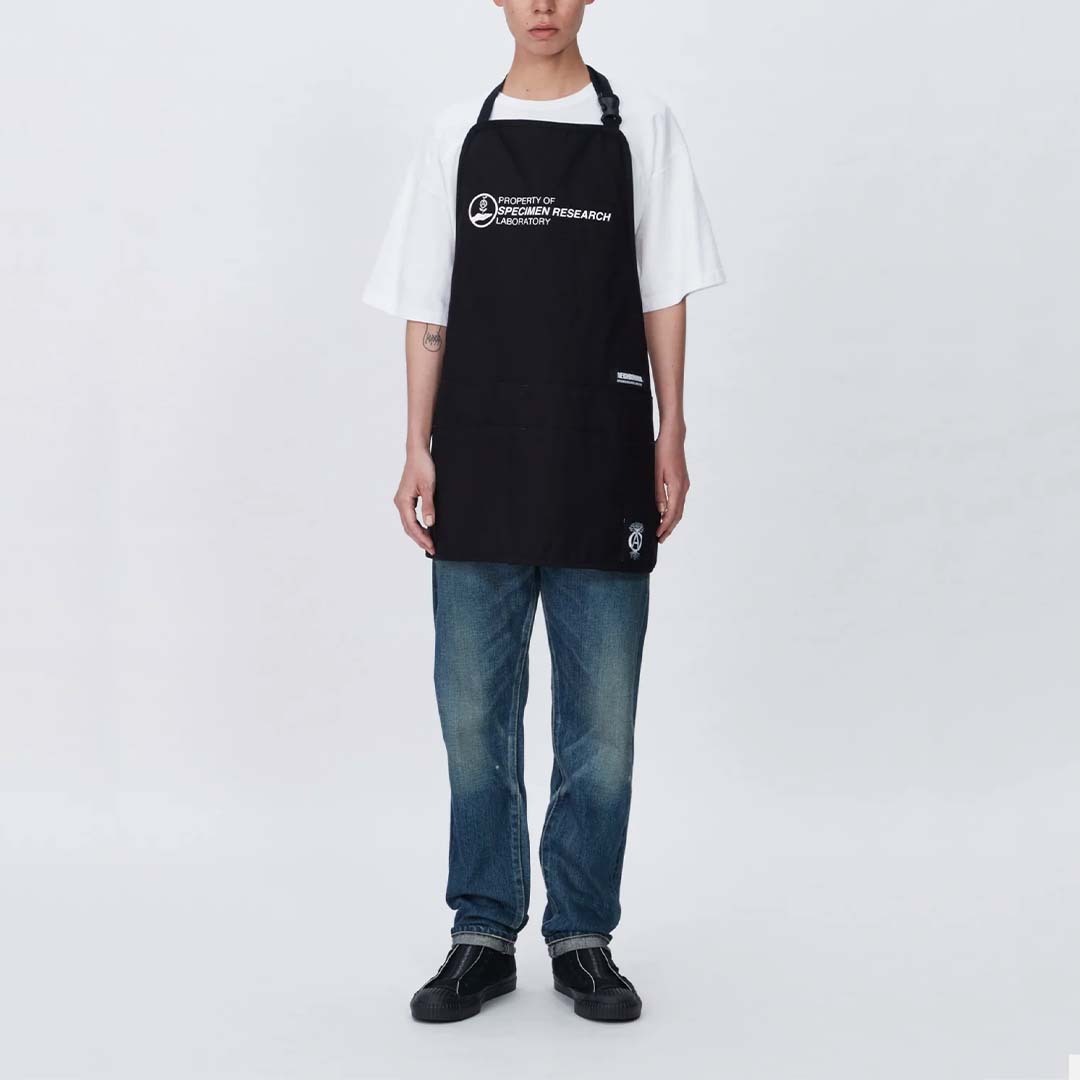 NEIGHBORHOOD SRL APRON . CO 工裝圍裙白色