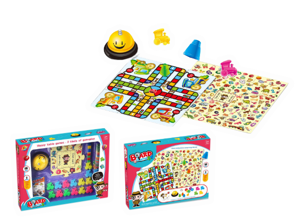 現貨區 盒裝玩具二合一桌面遊戲 JT8210