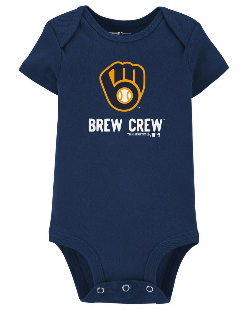 【預購】美國Carter's MLB聯名包屁衣 - 密爾瓦基釀酒人