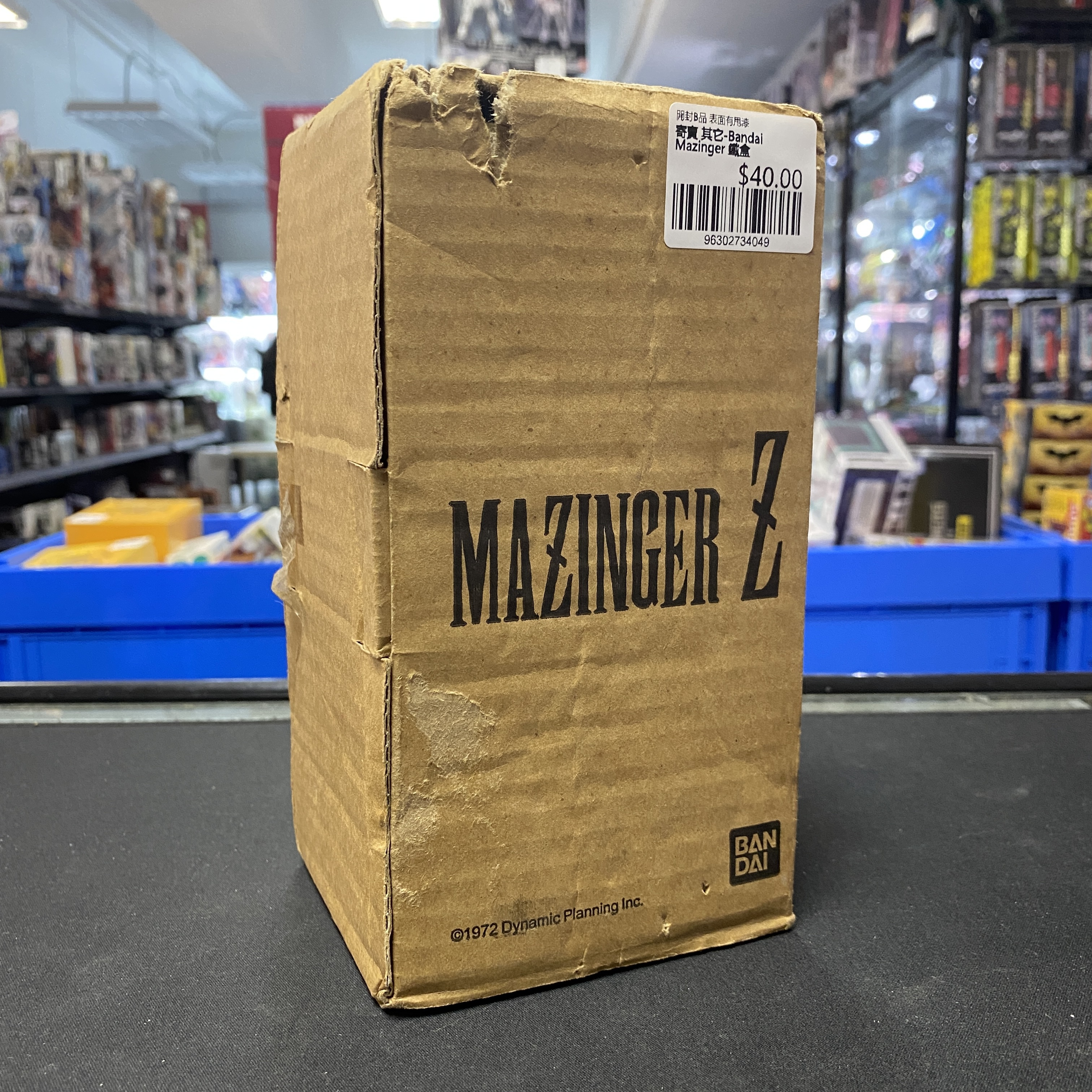 寄賣 其它-Bandai Mazinger 鐵盒