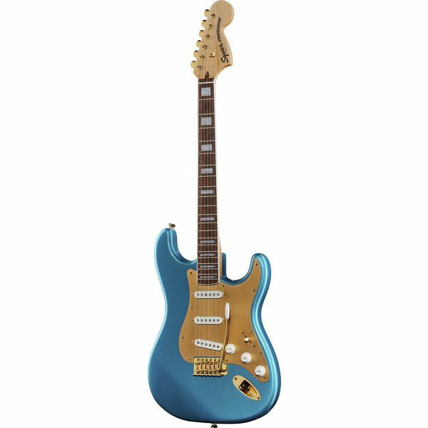 Squier 40th Anniversary Stratocaster Gold Edition Lake Placid Blue 湖水藍