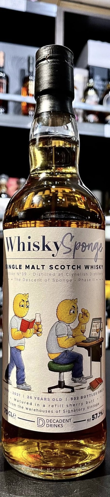 威士忌海綿-小山貓25年-NO.39