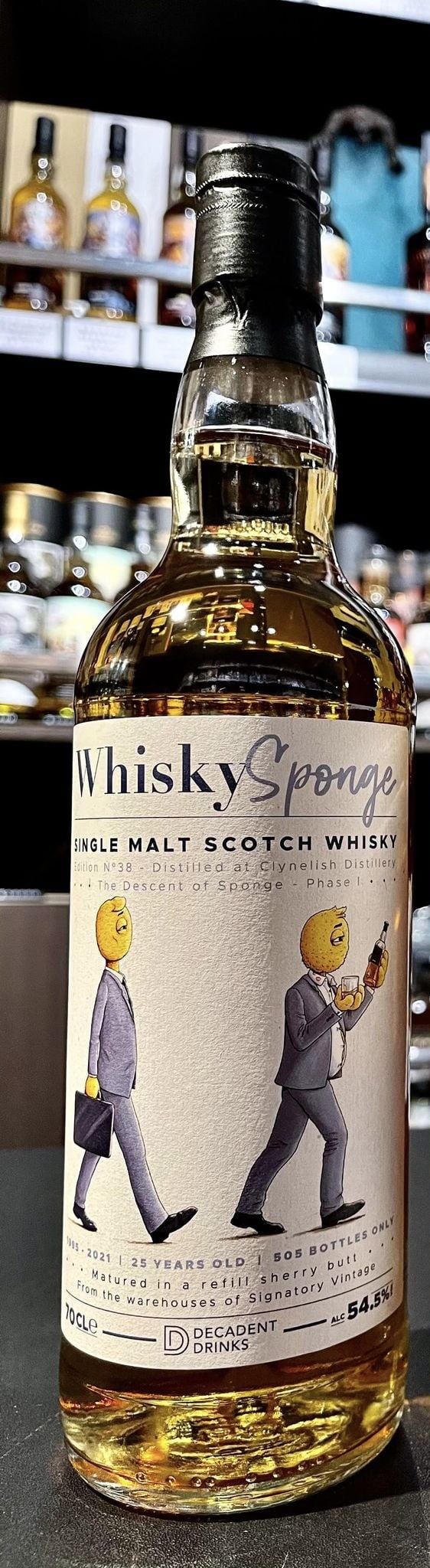 威士忌海綿-小山貓25年-NO.40