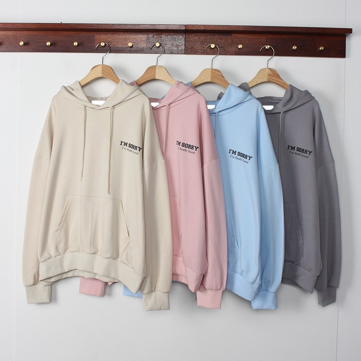 【現貨】韓國製道歉小熊I'M SORRY🐻🙈🐻🙉🐻🙊 Free Size長袖套裝