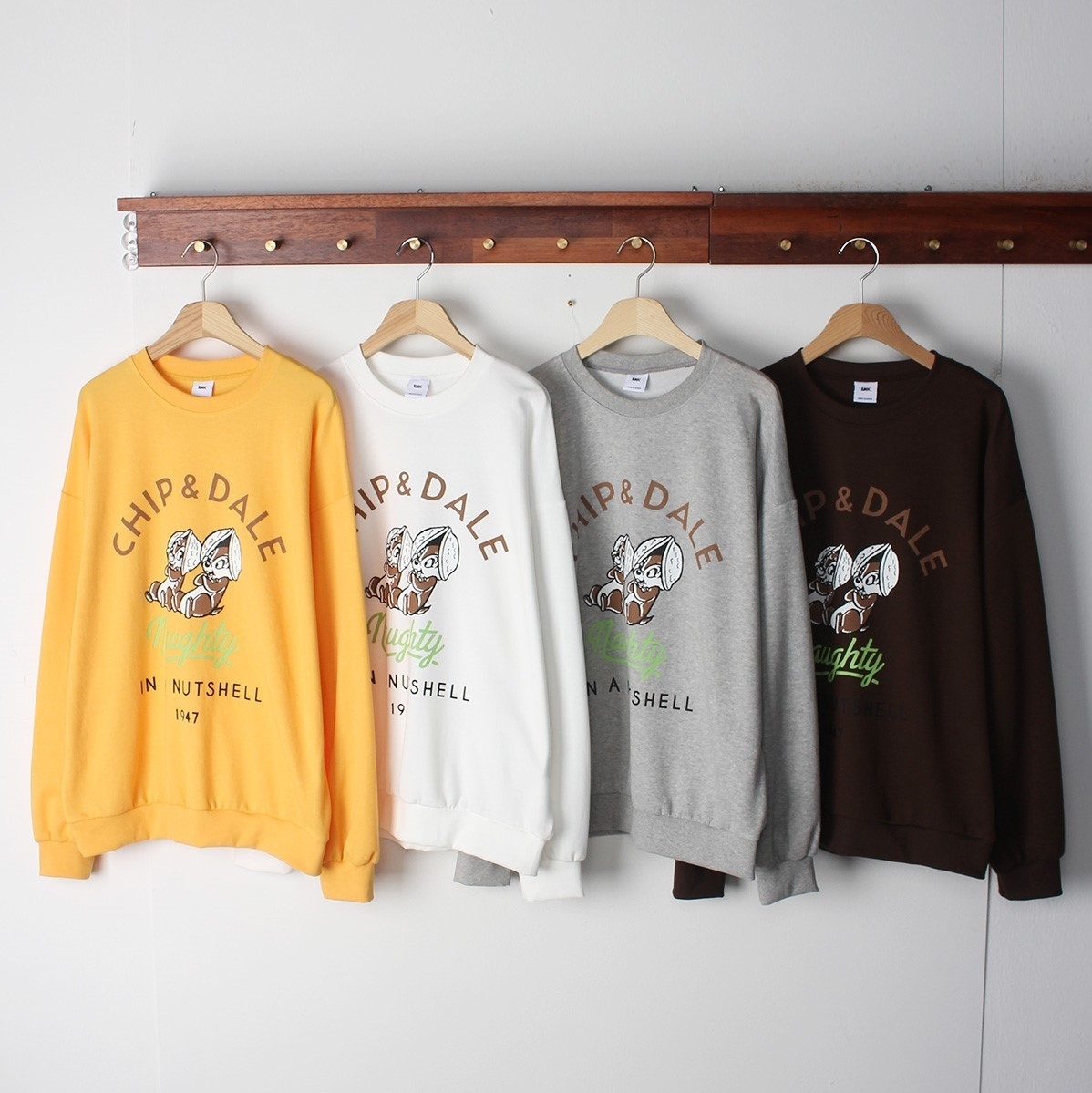 【現貨】韓國製奇奇蒂蒂頭夾核果 秋冬Free Size大學ㄒ