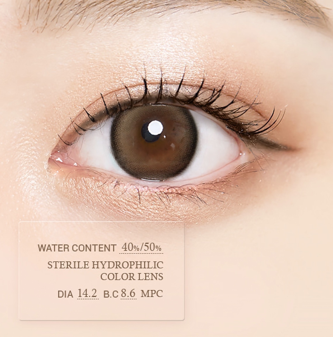 I-SHA Oriana Mune 1 Day (Brown)