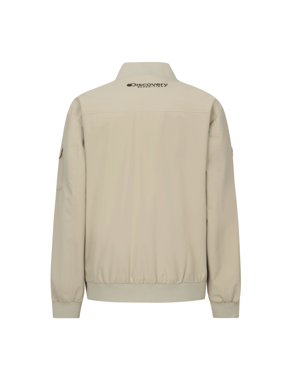 Discovery 休閒 航空套頭衫 夾克 外套 卡其色 男
