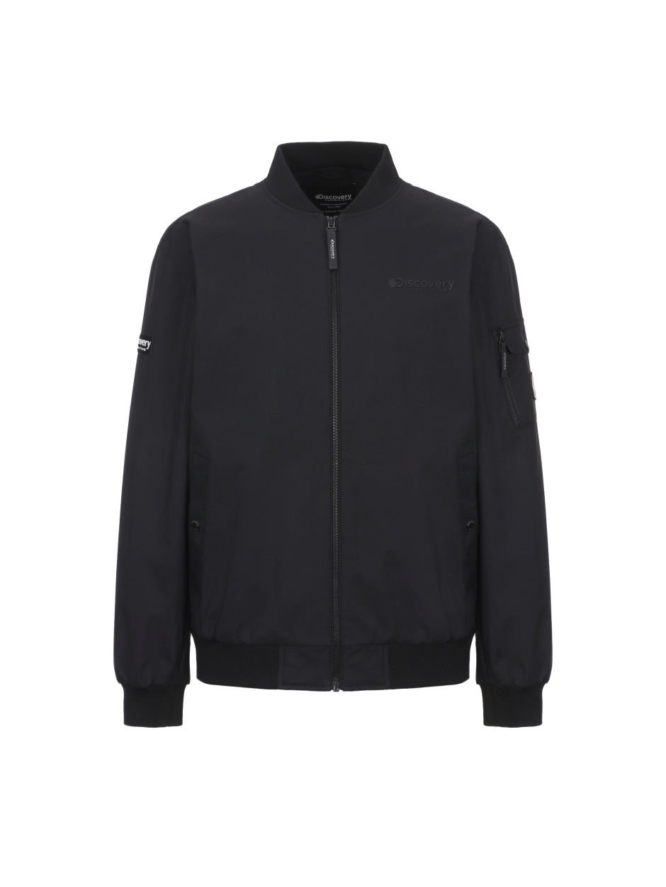 Discovery 休閒 航空套頭衫 夾克 外套 黑色 男