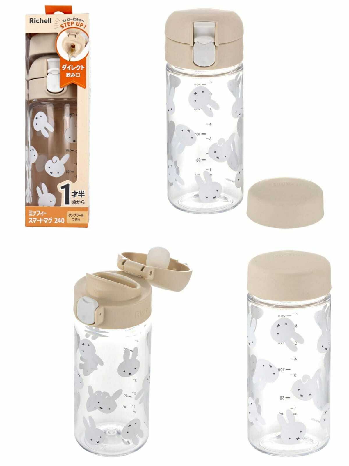 日本Richell可換蓋2-Way水樽